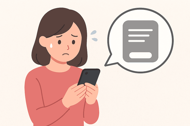 そのライン、交際終了の原因です。